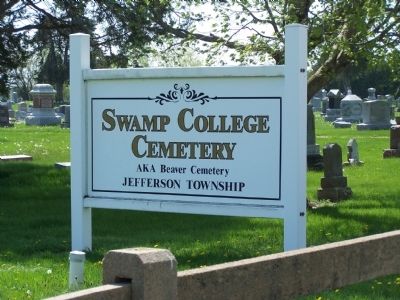 Swamp College Veterans Memorial Marker image. Click for full size.