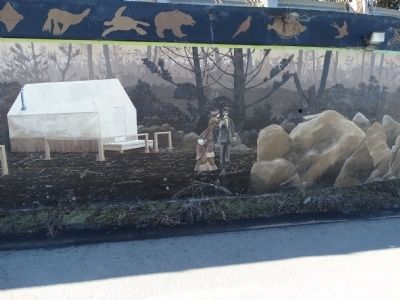 The Irene Masteller Mural Marker. Click for full size. The Irene Masteller Mural Marker image. Click for full size.