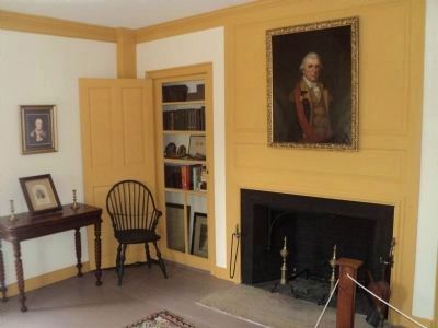 Parlor in the Gen. Nathanael Greene Homestead. Click for full size. Parlor in the Gen. Nathanael Greene Homestead image. Click for full size.