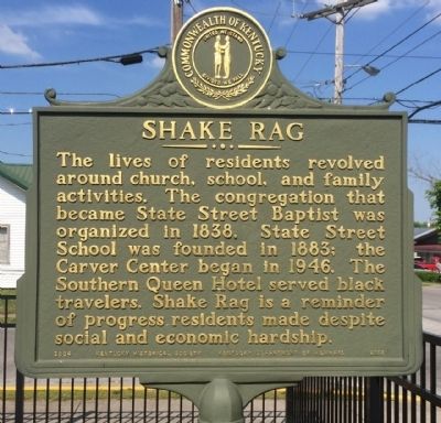 Shake Rag Marker (Side 2) image. Click for full size.