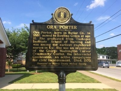 Ora Porter Marker. Click for full size. Ora Porter Marker image. Click for full size.