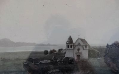 San Carlos Borromeo de Carmelo Mission image. Click for full size.
