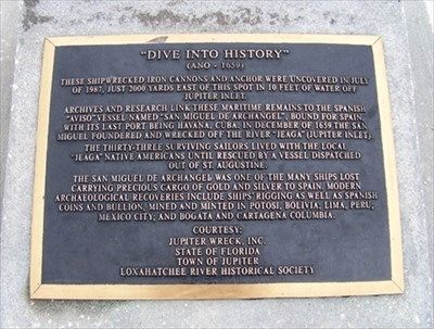 Dive into History Marker. Click for full size. Dive into History Marker image. Click for full size.