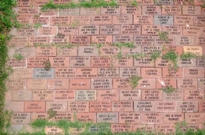 Contributors who helped fund this small commemorative area image. Click for full size.