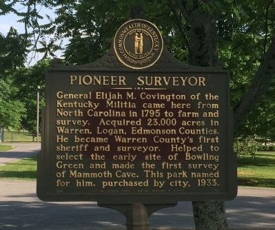 Pioneer Surveyor Marker. Click for full size. Pioneer Surveyor Marker image. Click for full size.