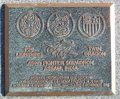 459th Fighter Squadron Marker image. Click for full size.