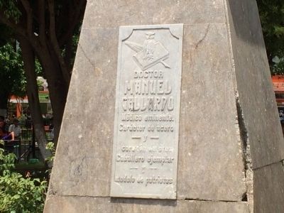 Dr. Manuel Gallardo Marker. Click for full size. Dr. Manuel Gallardo Marker image. Click for full size.