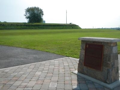 Wideview of Fort Wellington Marker image. Click for full size.