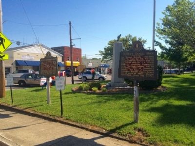Area of marker on left. image. Click for full size.