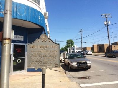 View looking north on Greensburg Street. image. Click for full size.