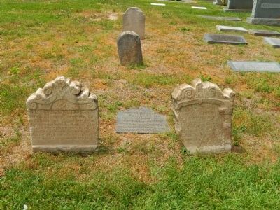 Anne and Christopher Birckhead Gravestones. Click for full size. Anne and Christopher Birckhead Gravestones image. Click for full size.