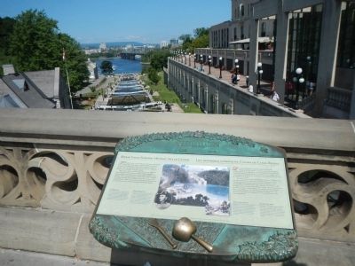 Rideau Canal National Historic Site of Canada Marker. Click for full size. Rideau Canal National Historic Site of Canada Marker image. Click for full size.