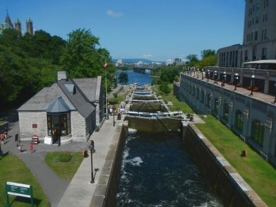 The Rideau Canal. Click for full size. The Rideau Canal image. Click for full size.
