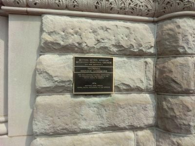 Mother Bethel Marker image. Click for full size.