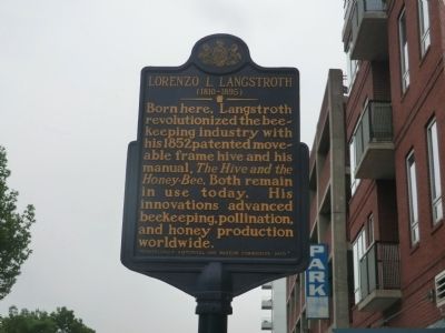 Lorenzo L. Langstroth Marker image. Click for full size.