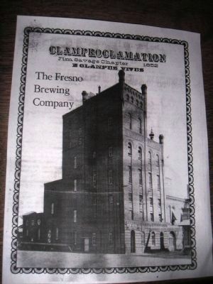 The Fresno Brewing Company Clamproclamation image. Click for full size.