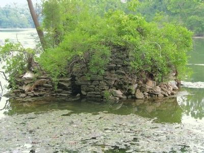 Northampton Furnace<br>Ruins in Loch Raven Reservoir image. Click for full size.