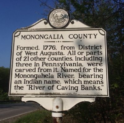 Monongalia County Marker image. Click for full size.