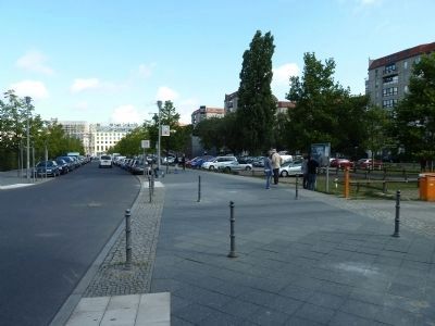 Looking North Along Gertrud-Kolmar-Strasse. Click for full size. Looking North Along Gertrud-Kolmar-Strasse image. Click for full size.