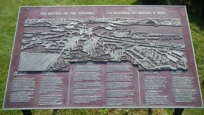 The Battle of the Windmill Marker. Click for full size. The Battle of the Windmill Marker image. Click for full size.