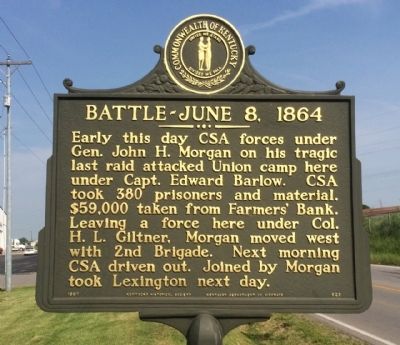 Battle-June 8, 1864 Marker image. Click for full size.