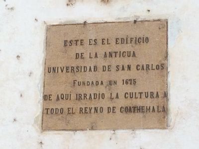 The University of San Carlos Marker. Click for full size. The University of San Carlos Marker image. Click for full size.