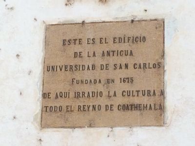 The University of San Carlos Marker image. Click for full size.