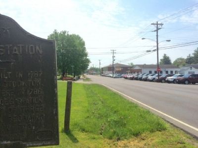 Looking south on Maysville Road.. Click for full size. Looking south on Maysville Road. image. Click for full size.