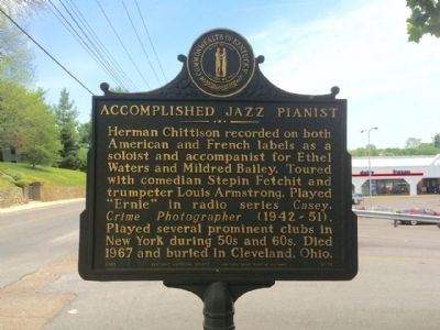 Accomplished Jazz Pianist Marker image. Click for full size.