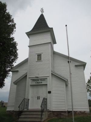 Mentz Church. Click for full size. Mentz Church image. Click for full size.