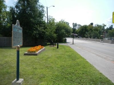 Wideview of Raid on Gananoque Marker image. Click for full size.