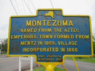 Montezuma Marker image. Click for full size.