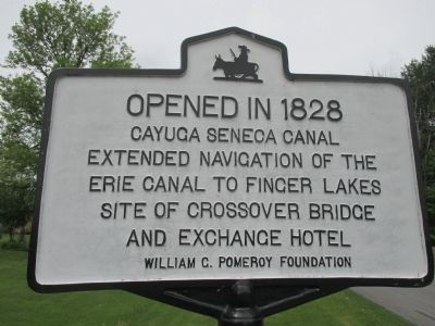 Opened in 1828 Marker image. Click for full size.