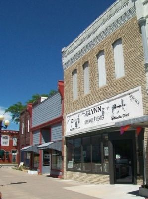North Jefferson Avenue Businesses and Marker image. Click for full size.