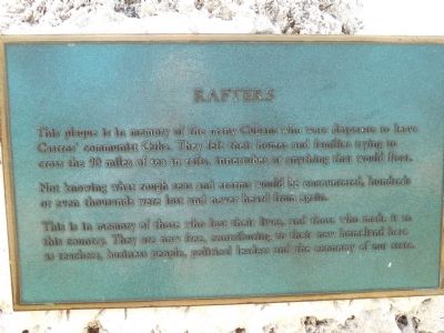 Rafters Marker. Click for full size. Rafters Marker image. Click for full size.