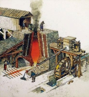 Northampton Furnace. Click for full size. Northampton Furnace image. Click for full size.