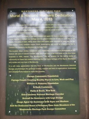 Montezuma Heritage Park Marker. Click for full size. Montezuma Heritage Park Marker image. Click for full size.