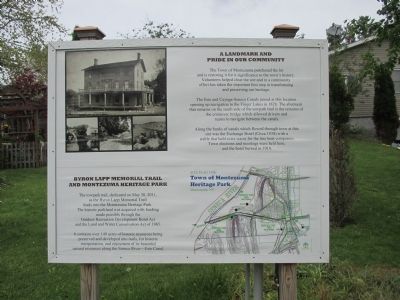 A Landmark and Pride in Our Community Marker. Click for full size. A Landmark and Pride in Our Community Marker image. Click for full size.