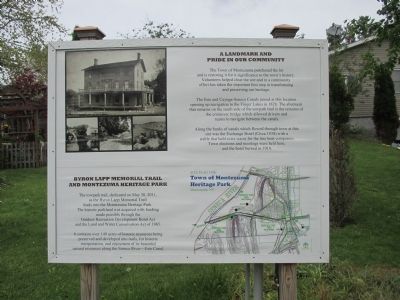 A Landmark and Pride in Our Community Marker image. Click for full size.
