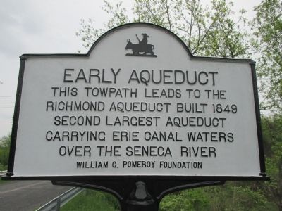 Early Aqueduct Marker image. Click for full size.