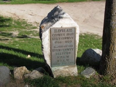 Havilah Marker. Click for full size. Havilah Marker image. Click for full size.