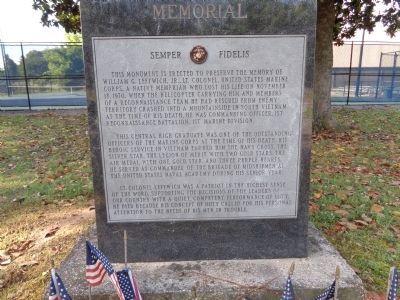 William G. Leftwich, Jr. Memorial Marker image. Click for full size.