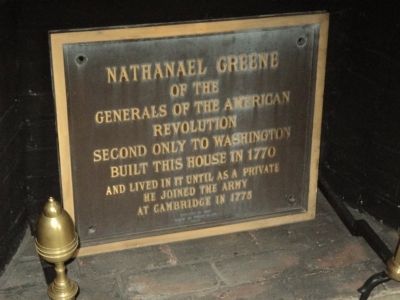 Nathanael Greene Marker image. Click for full size.