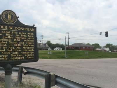 Intersection of U.S. 68 & Clarks Run Road. Click for full size. Intersection of U.S. 68 & Clarks Run Road image. Click for full size.
