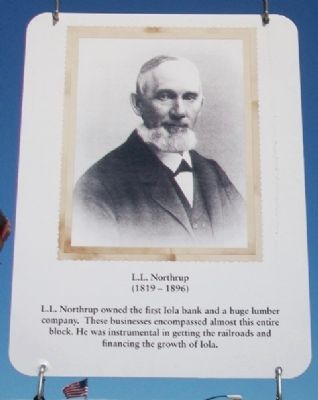 L.L. Northrup Marker. Click for full size. L.L. Northrup Marker image. Click for full size.