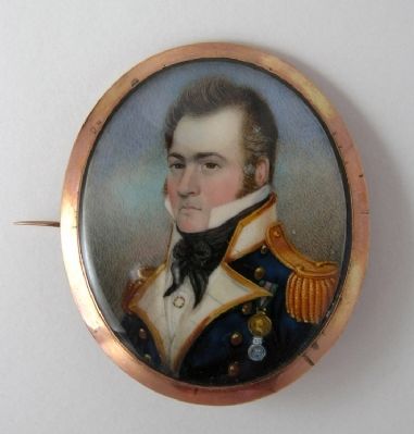 Sir James Lucas Yeo minature image. Click for full size.