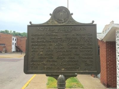 Noted Historian Marker image. Click for full size.