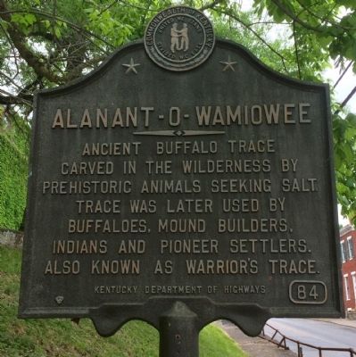 Alanant-O-Wamiowee Marker. Click for full size. Alanant-O-Wamiowee Marker image. Click for full size.