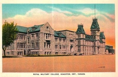 <i>Royal Military College, Kingston, Ont., Canada</i> image. Click for full size.