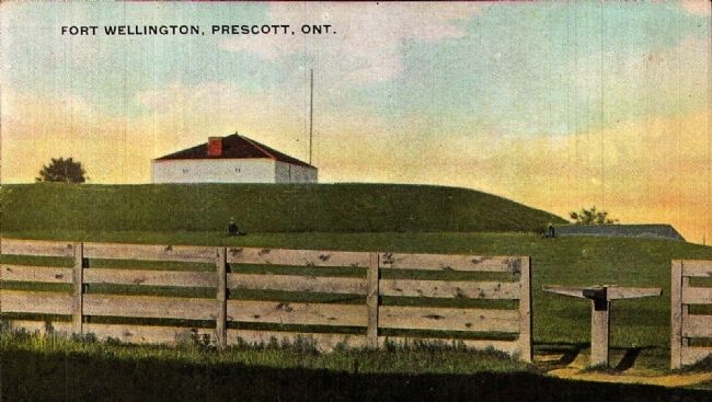 <i>Fort Wellington, Prescott, Ont.</i> image. Click for full size.